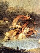 ZUCCARELLI  Francesco The Rape of Europa (detail) oil painting